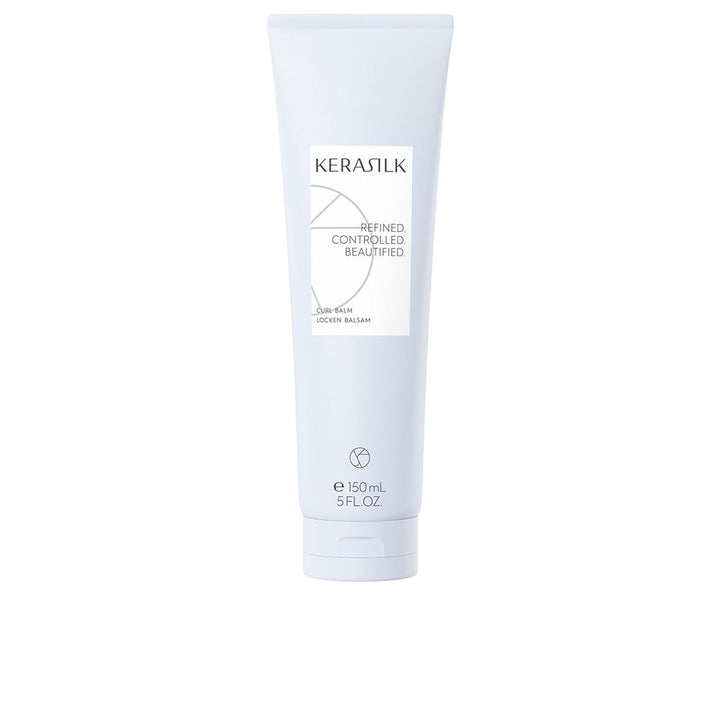 150 ml curl balm tube, pale neutral label, for defined hydrated curls