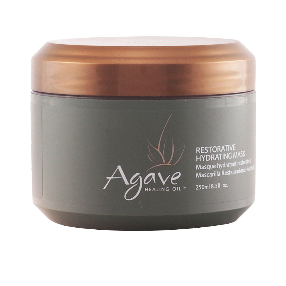 250 ml tub of restorative hydrating hair mask with coconut and aloe, Unisex