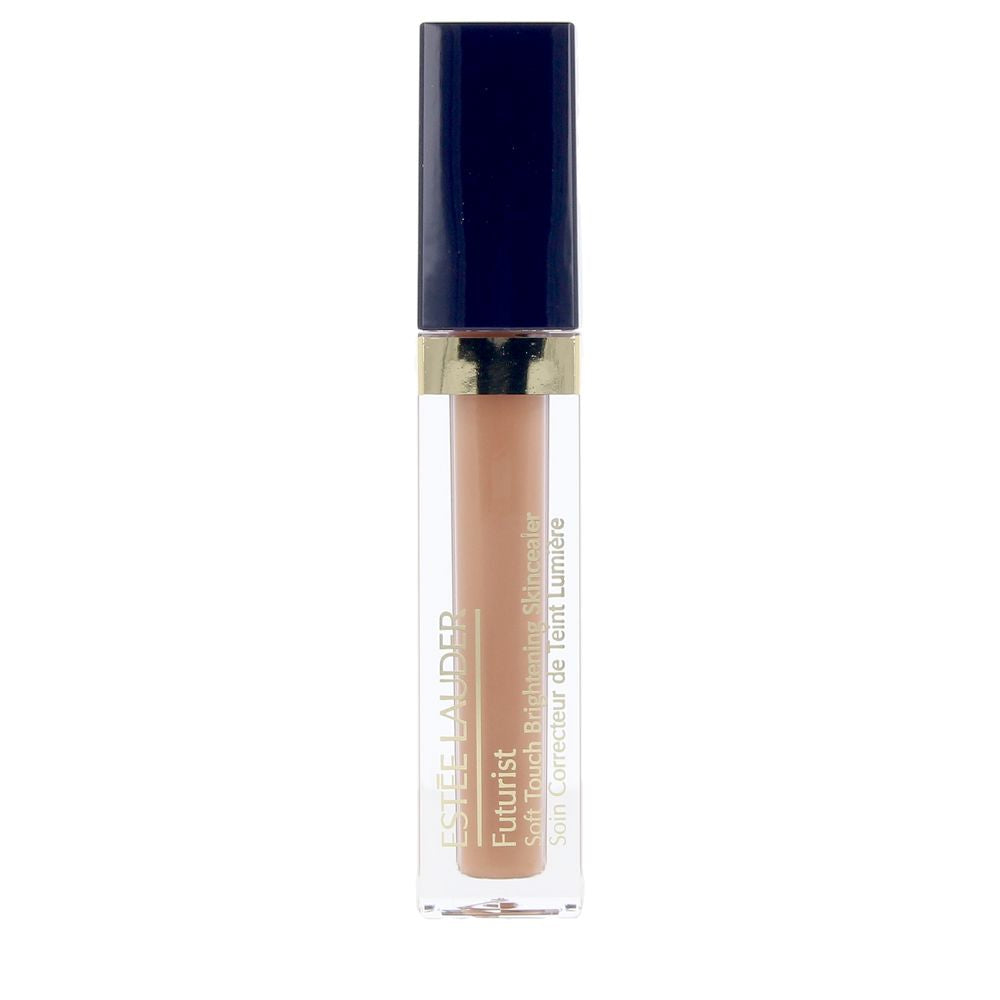 6 ml tube concealer with fingertip applicator, dewy long-wear finish