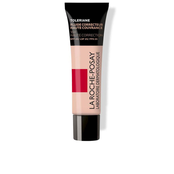 30 ml tube of high‑coverage fluid corrector SPF25, light beige shade