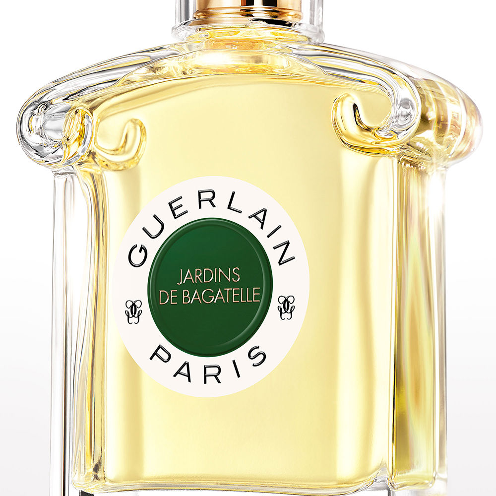 75 ml inverted‑heart perfume bottle; neroli and rose floral eau de toilette