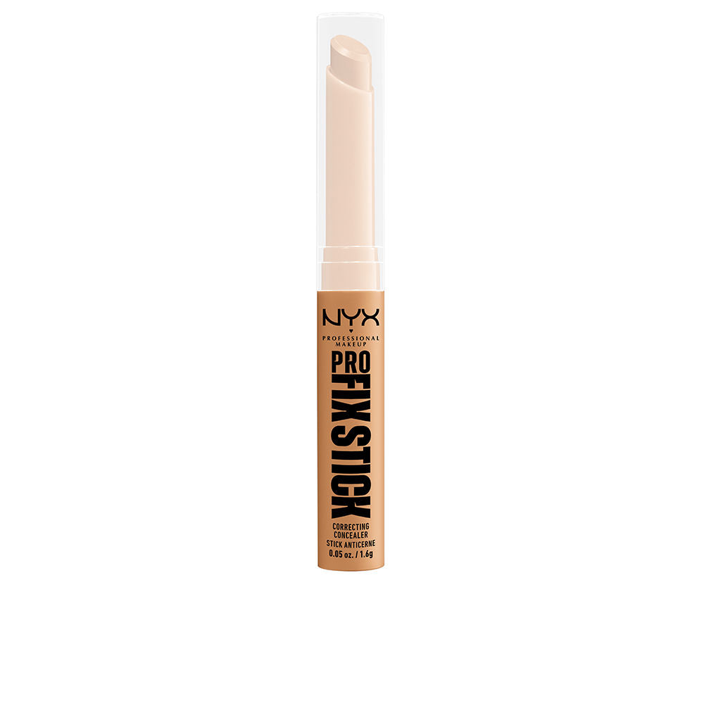 Compact gold-coloured correcting stick, 1.6 g, twist-up unisex concealer