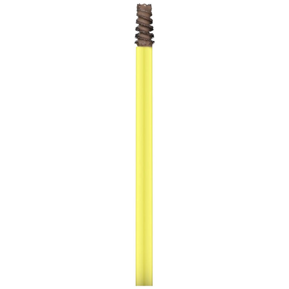 Clear ultra-hold brow gel with fine applicator brush, 4 ml, light brown shade