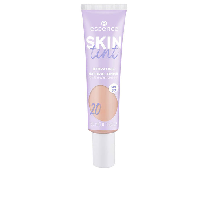 30 ml tinted moisturiser tube, light beige cream, SPF 30, Unisex