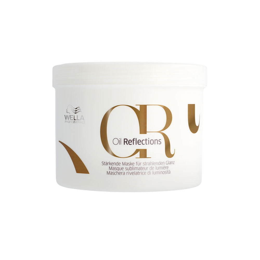 500 ml jar of oil-infused glossy hair mask for Unisex use