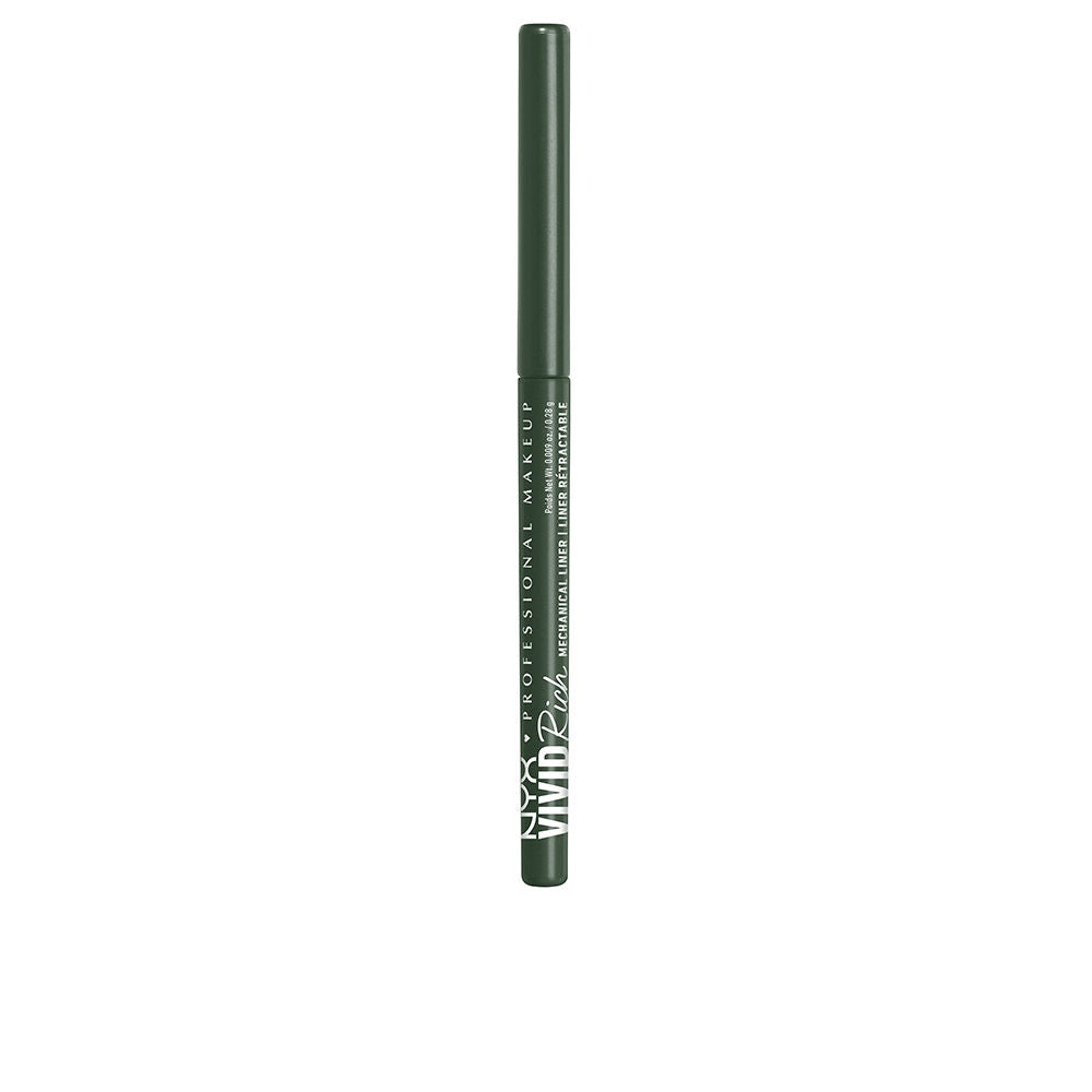 Retractable mechanical cream eyeliner pencil, jewel-toned shade, 0.28 g packaging