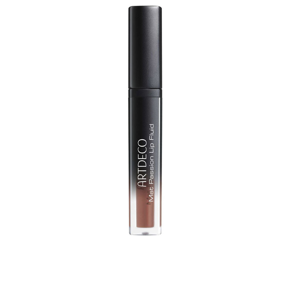 Slim 3 ml matte lip fluid in living coral with precision applicator