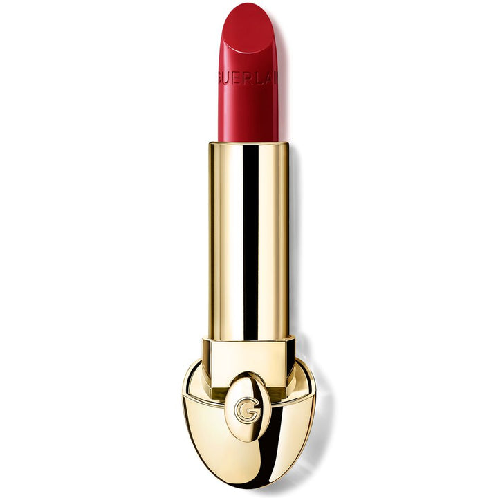 Refillable satin lipstick in brushed case, 3.5 g, lily extract treatment
