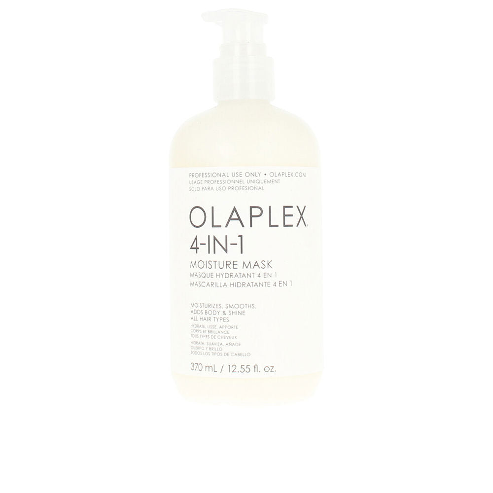 Tube of 4-in-1 moisture mask, 370 ml, cream texture for Unisex hair