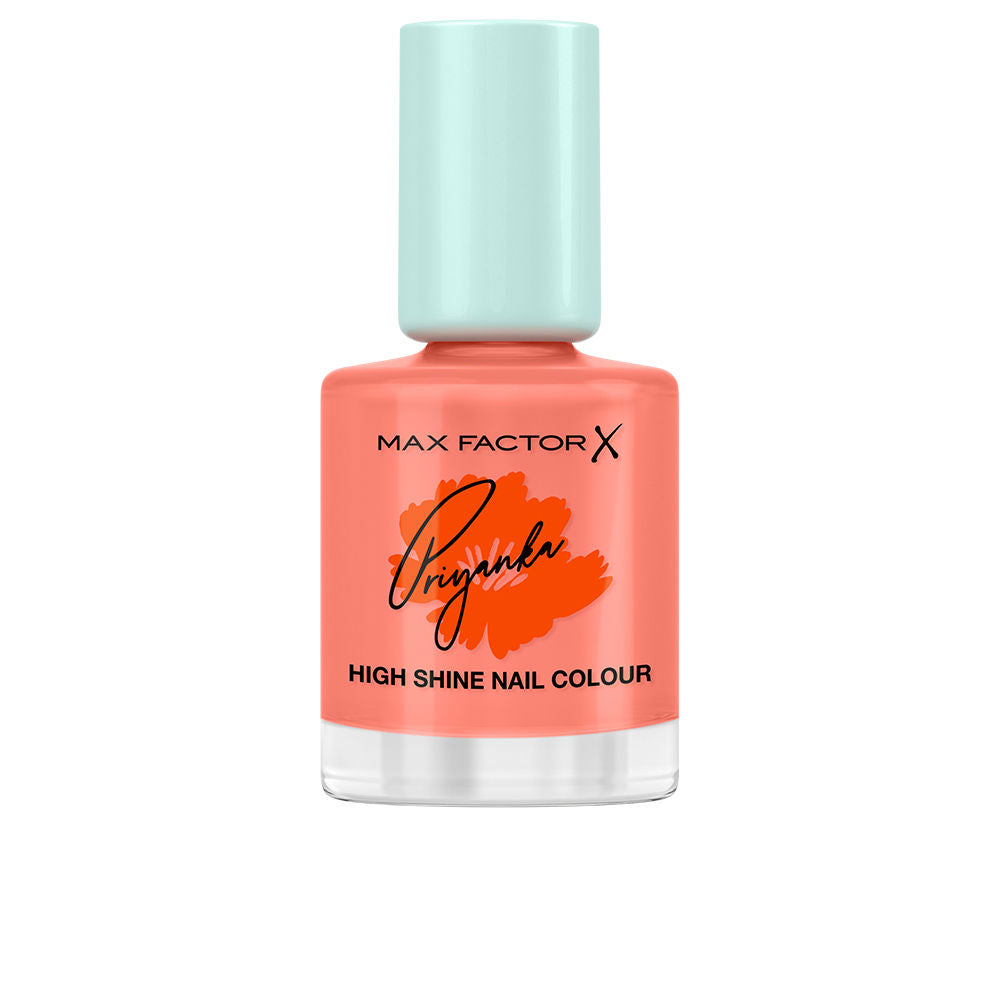 12 ml bold marigold high-shine nail colour bottle and swatch