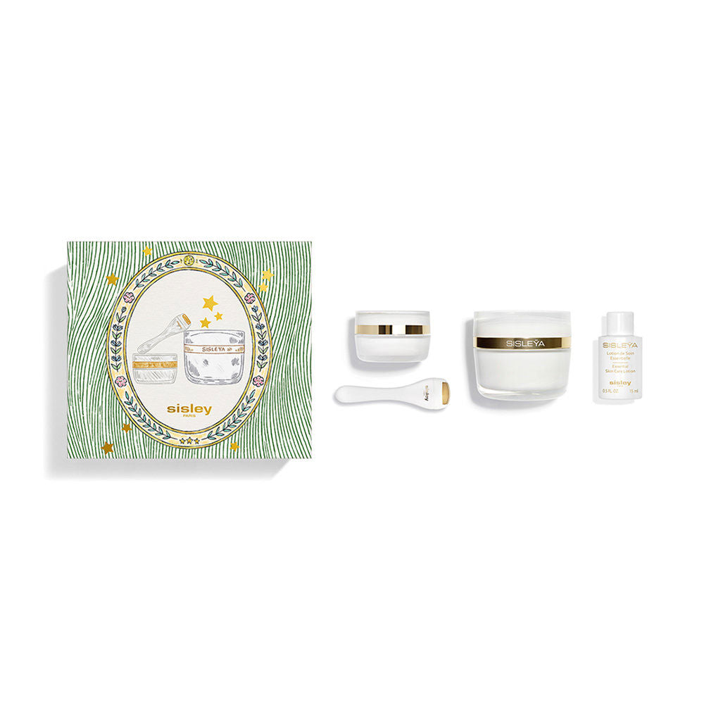 Jar of lightweight anti-age cream for Unisex, 2-piece set, neutral packaging