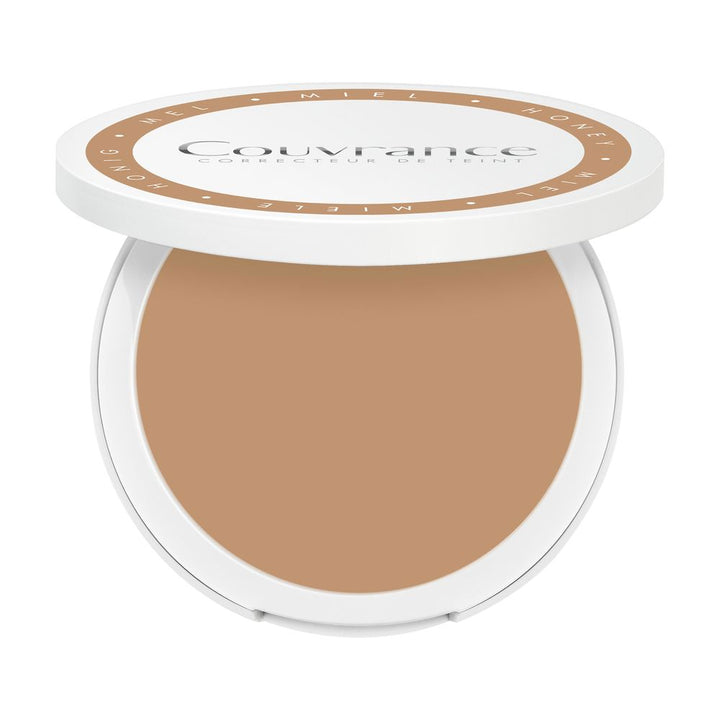 Compact cream foundation in honey shade, waterproof SPF30, 8.5 g compact