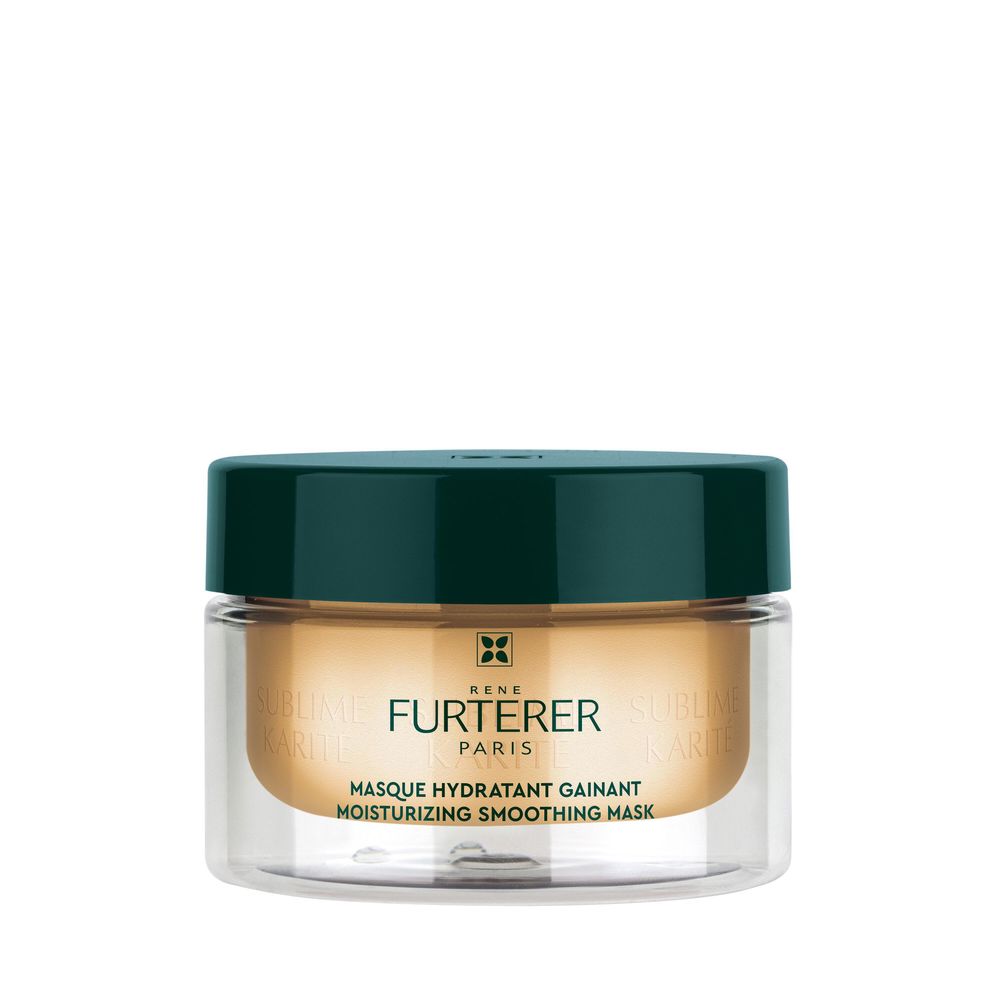 200 ml cream jar of hydrating hair mask with shea and ceramides, silicone-free