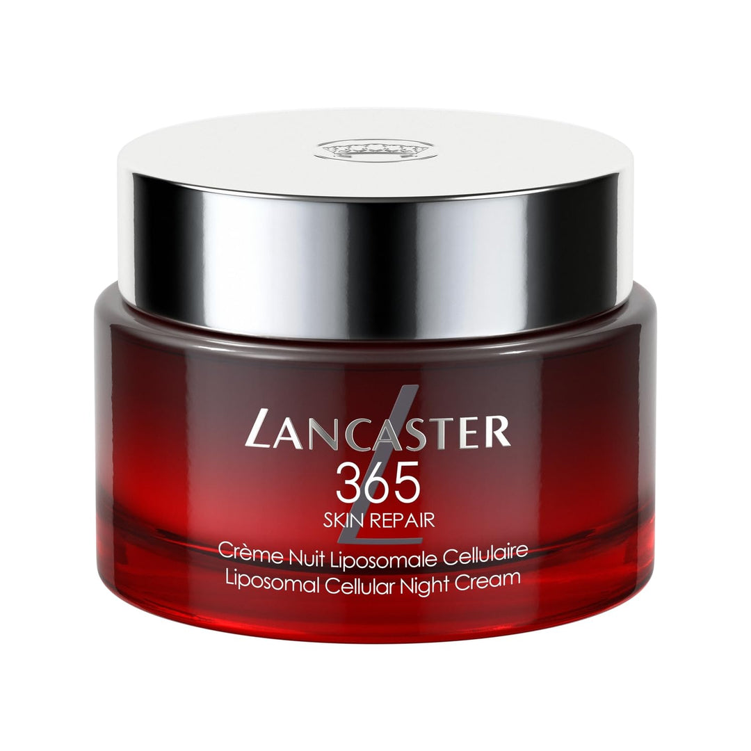 Jar of Lancaster night cream for restorative overnight skin repair and hydration