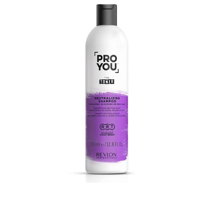 350 ml violet toner shampoo bottle for blonde, bleached and grey hair