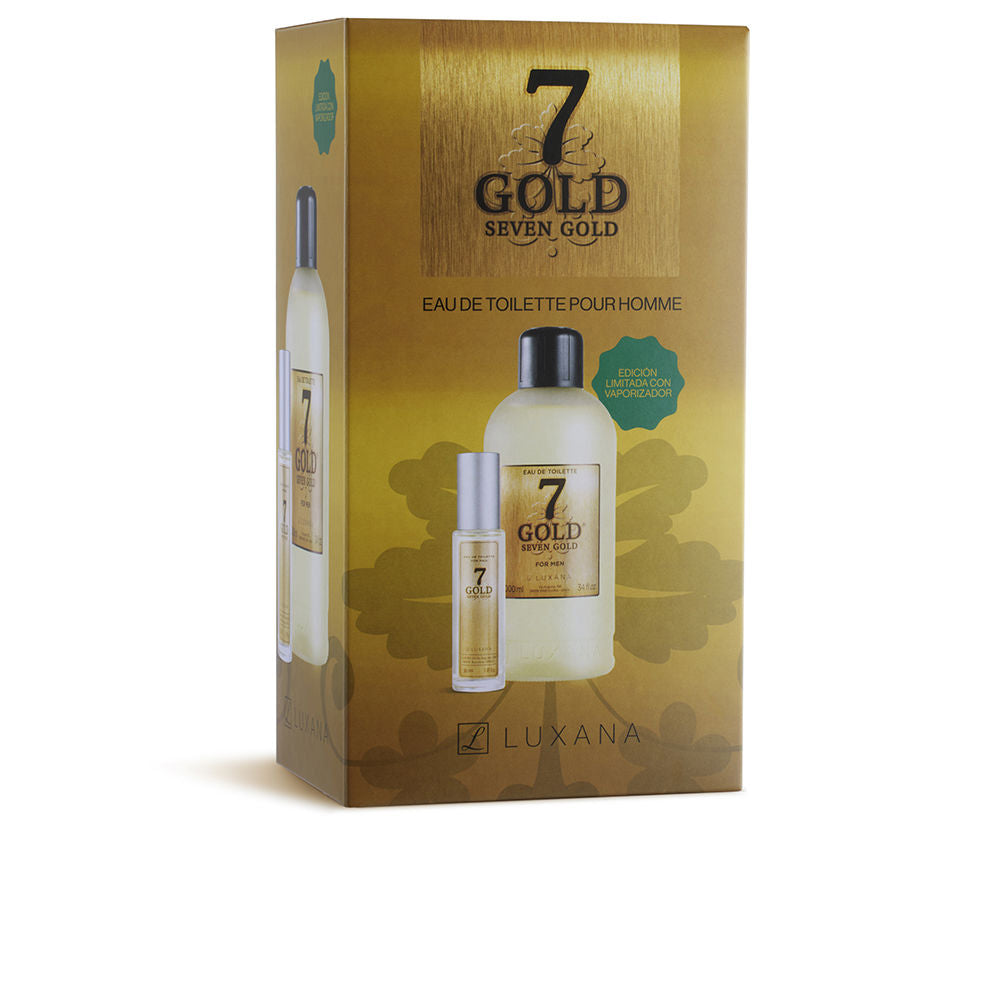 Bottle of woody-spice eau de toilette with citrus and woody notes, 2-piece set