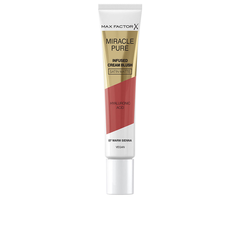 Cream blush compact in Warm Sienna, 15 ml, satin-matte finish