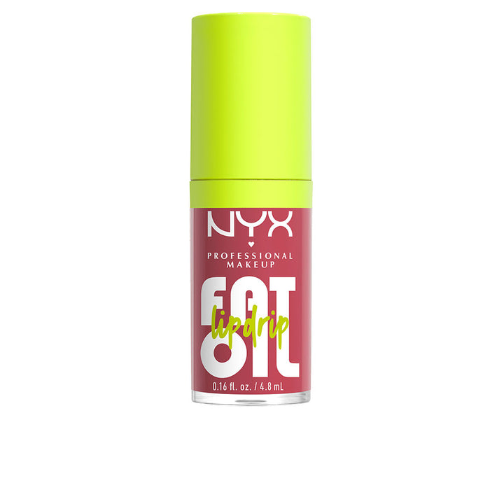 Clear lip oil with rose and berry seed oils in a small tube, 4.8 ml