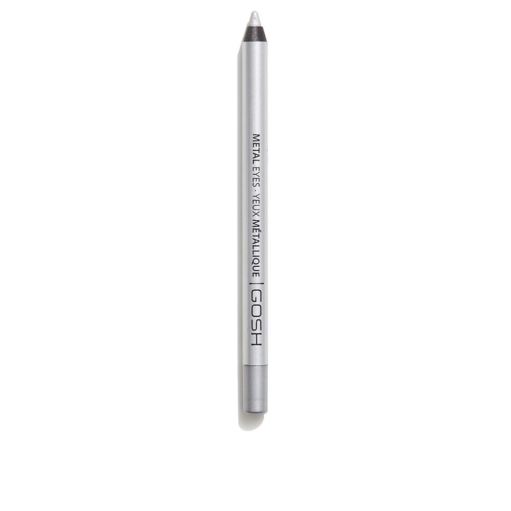 Slim metallic silver eye pencil, 1.2 g, waterproof, cruelty-free