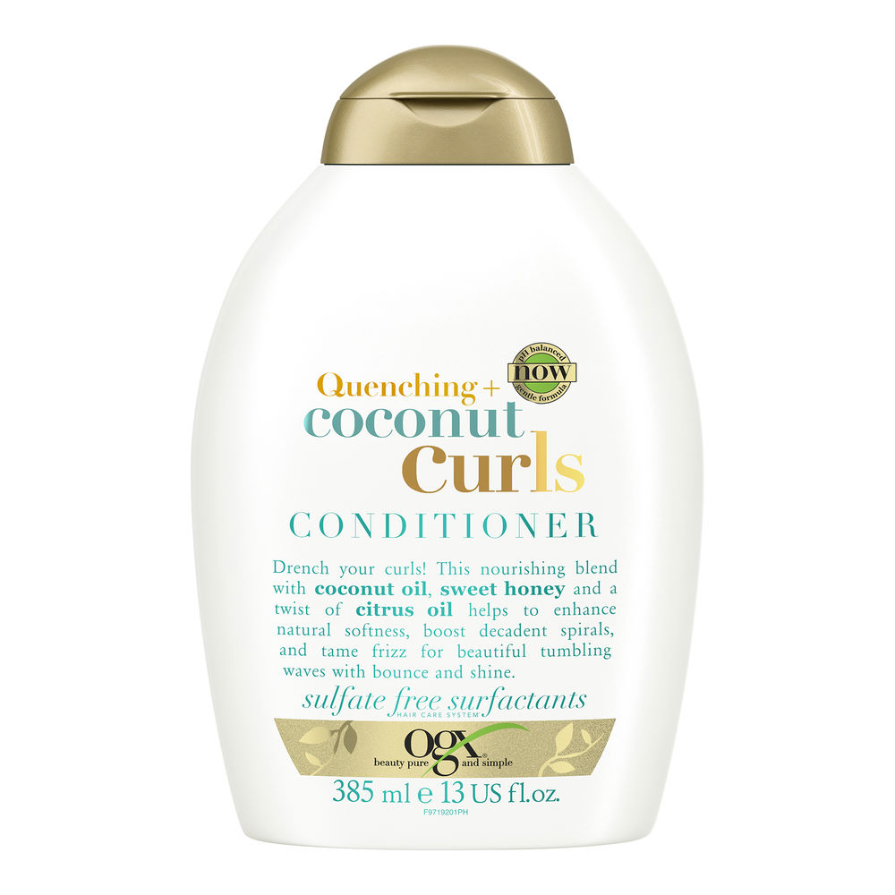 385 ml bottle of coconut and honey curl conditioner, Unisex haircare