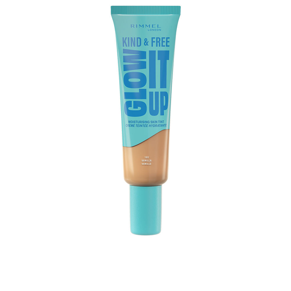 30 ml tube of hydrating, vegan glow foundation in shade 160-Vanilla