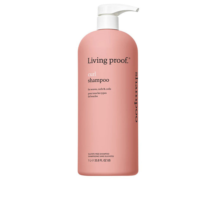 1000 ml pump bottle of creamy curl shampoo for defined, frizz‑controlled Unisex curls