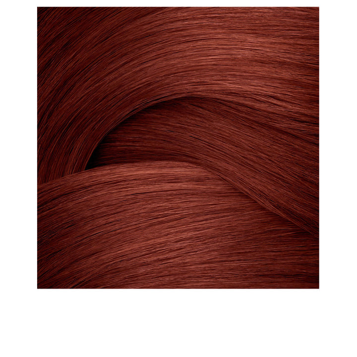 Three 60 ml tubes of ammonia‑free semi‑permanent hair colour, shade 05RB-5.65