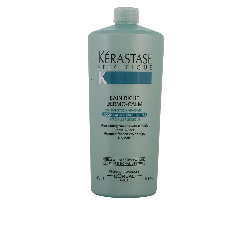 Tall 1000 ml bottle of gentle daily shampoo for sensitive Unisex scalps