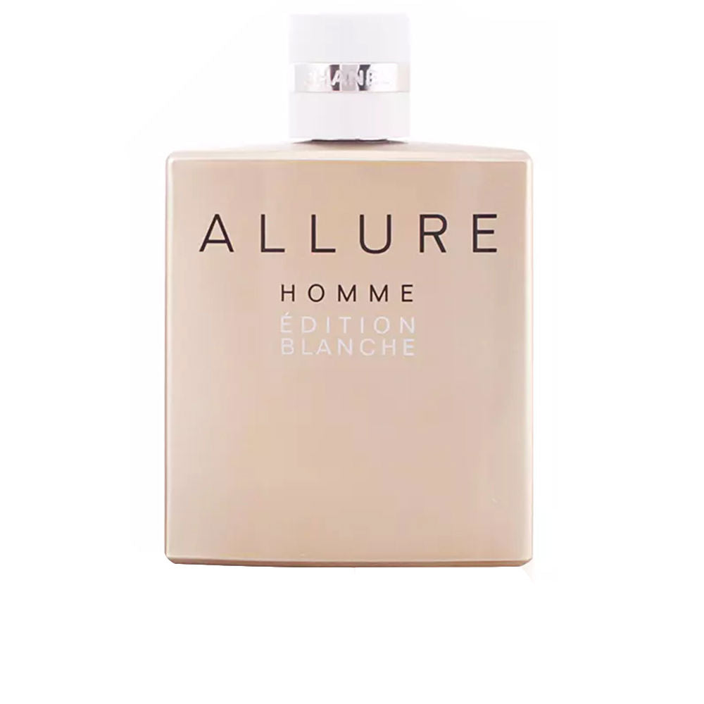 White-and-bronze perfume bottle, 150 ml, citrus-oriental eau de parfum for Man