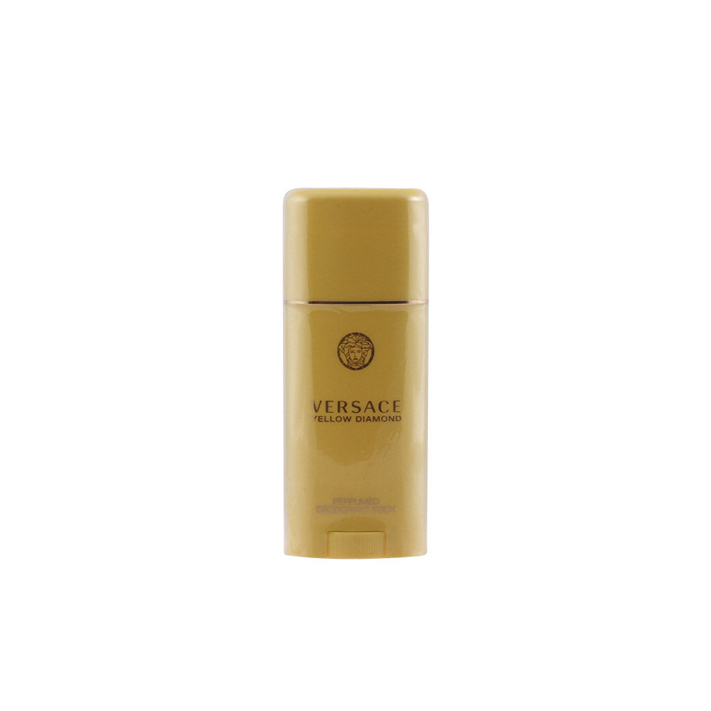 Versace Yellow Diamond deodorant stick with elegant gold-accent packaging