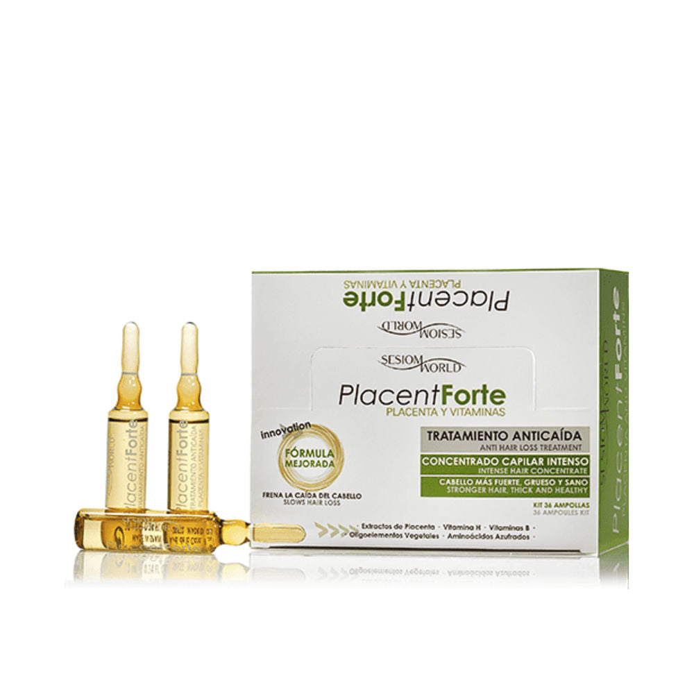 Single-dose vial of strengthening hair concentrate, Unisex scalp treatment