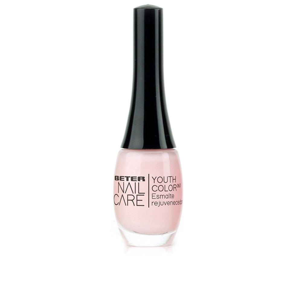 11 ml pink French manicure nail lacquer bottle, high-gloss finish, vegan