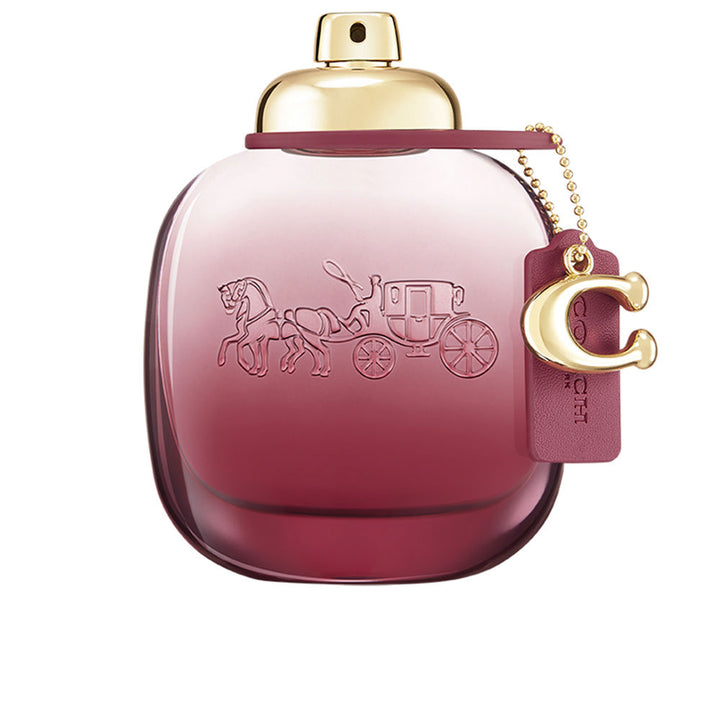 Soft‑rose perfume bottle with signature charm, 90 ml, floral eau de parfum for Women