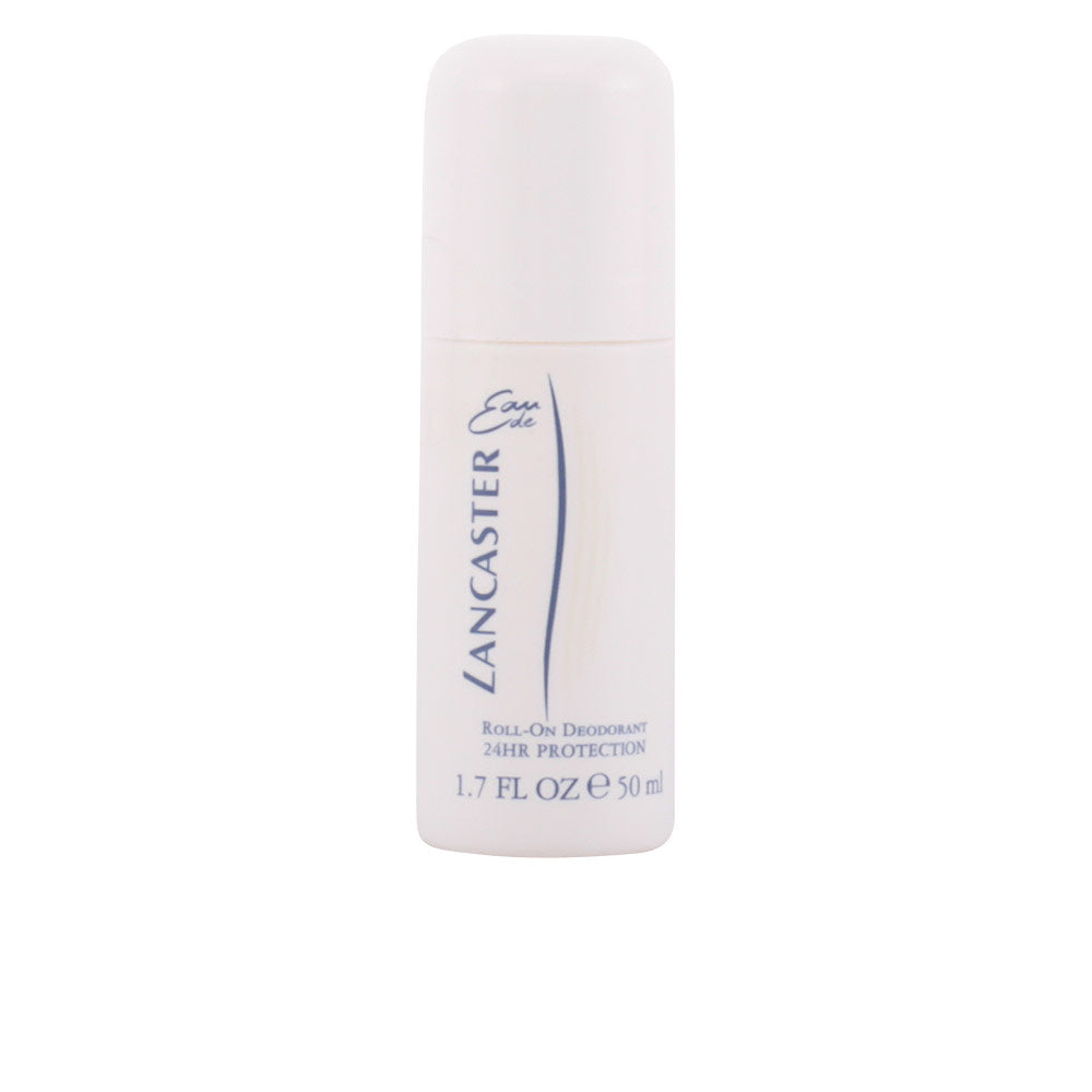 Lancaster roll‑on deodorant bottle, gentle unisex formula for all skin types