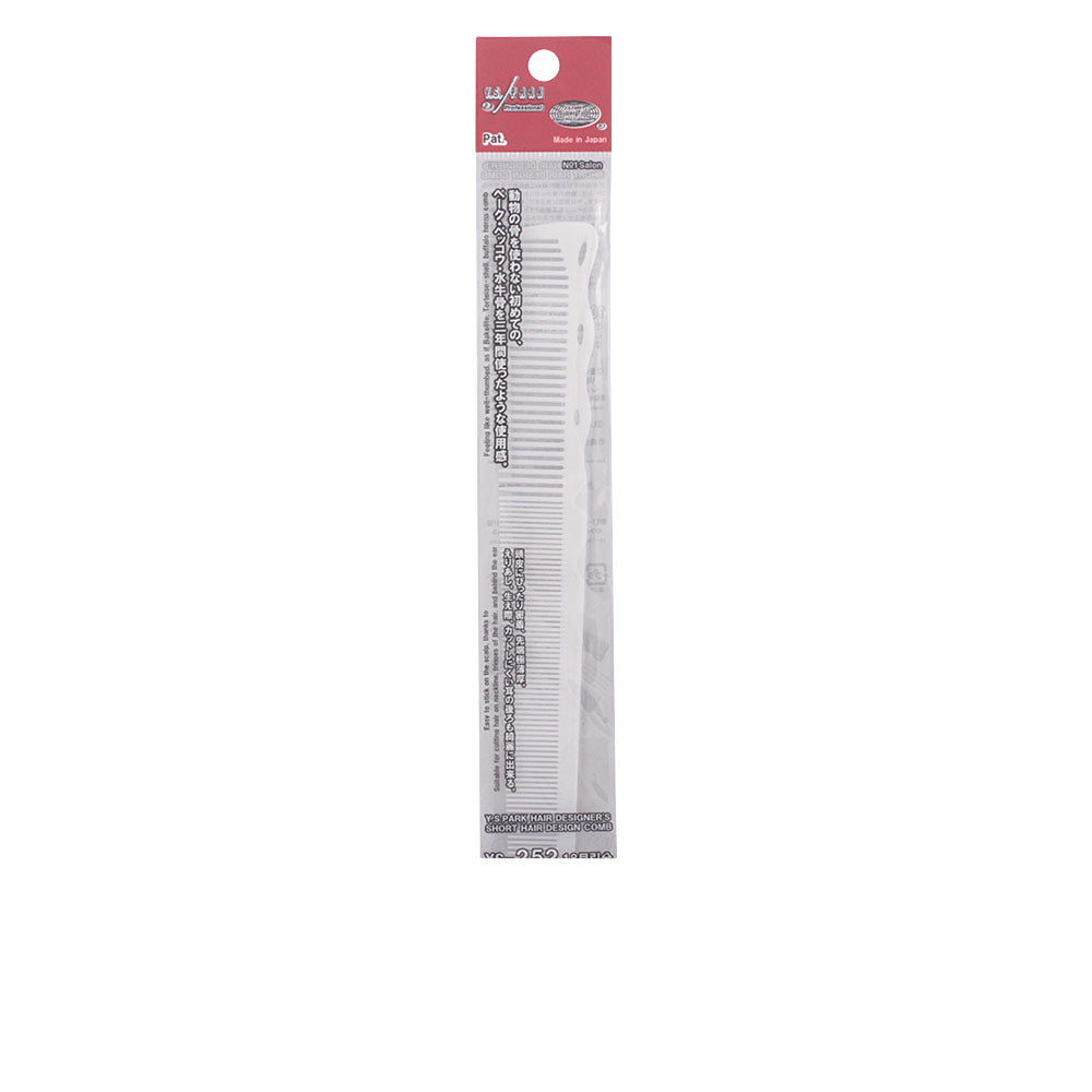 167 mm fine-tooth durable styling comb with rounded teeth, Unisex
