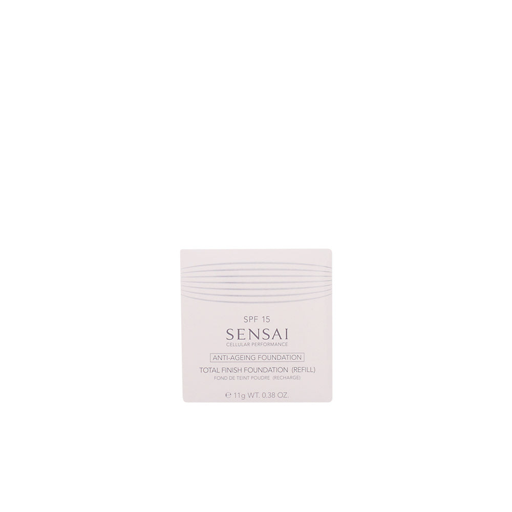 Refillable compact powder in Amber Beige, 11 g, silky SPF 10 finish, Unisex