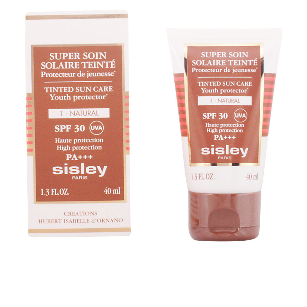 40 ml tinted mineral sun cream tube, natural shade, SPF 30, water‑resistant