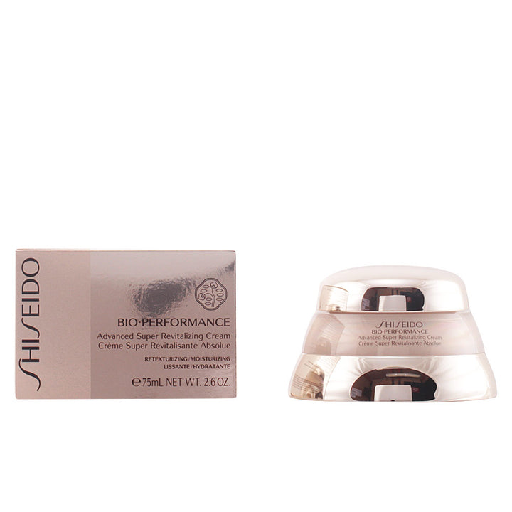 75 ml jar of replenishing firming face cream in pale ivory packaging