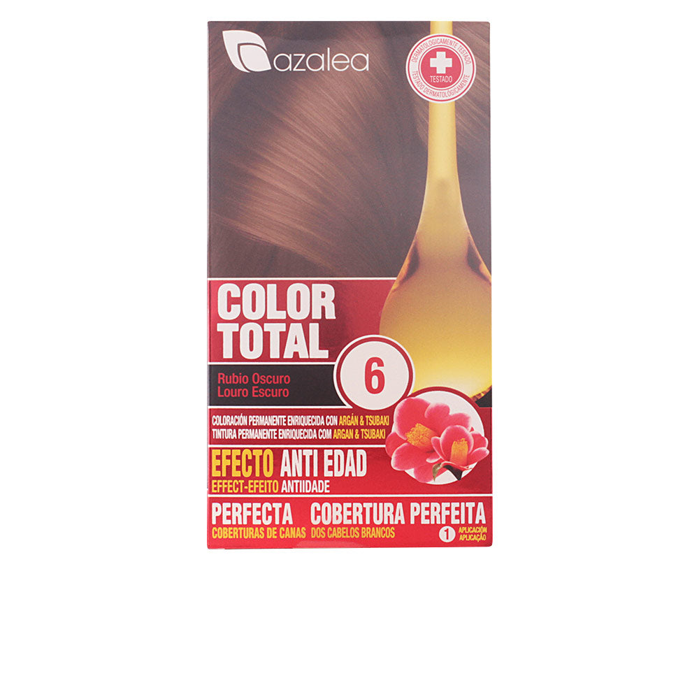 Tube and developer for permanent cream hair colour, shade 6 Rubio Oscuro