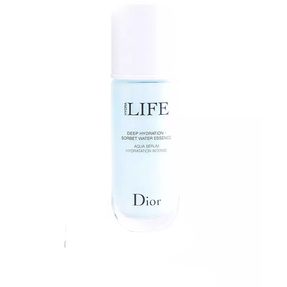 Dior Hydra Life Aqua Serum bottle; lightweight hydrating serum for radiant skin