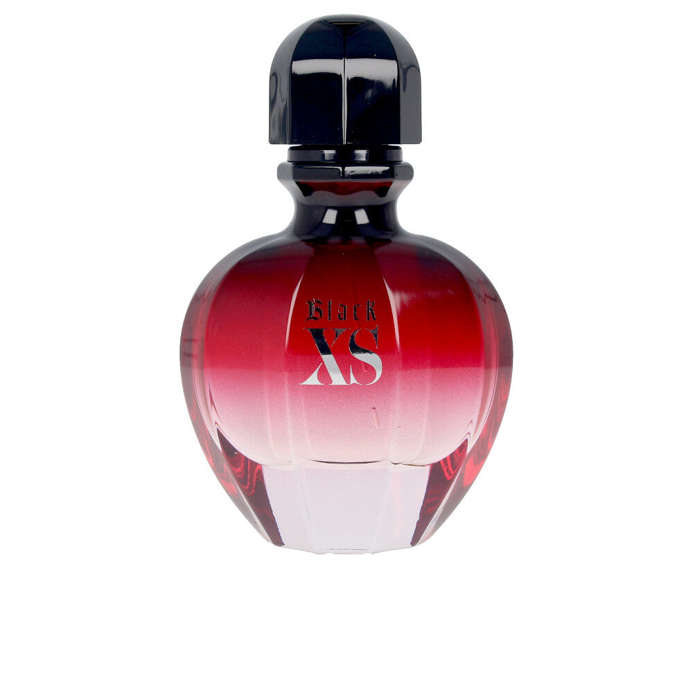 Fuchsia baroque‑style perfume bottle; oriental‑woody fragrance, 80 ml.