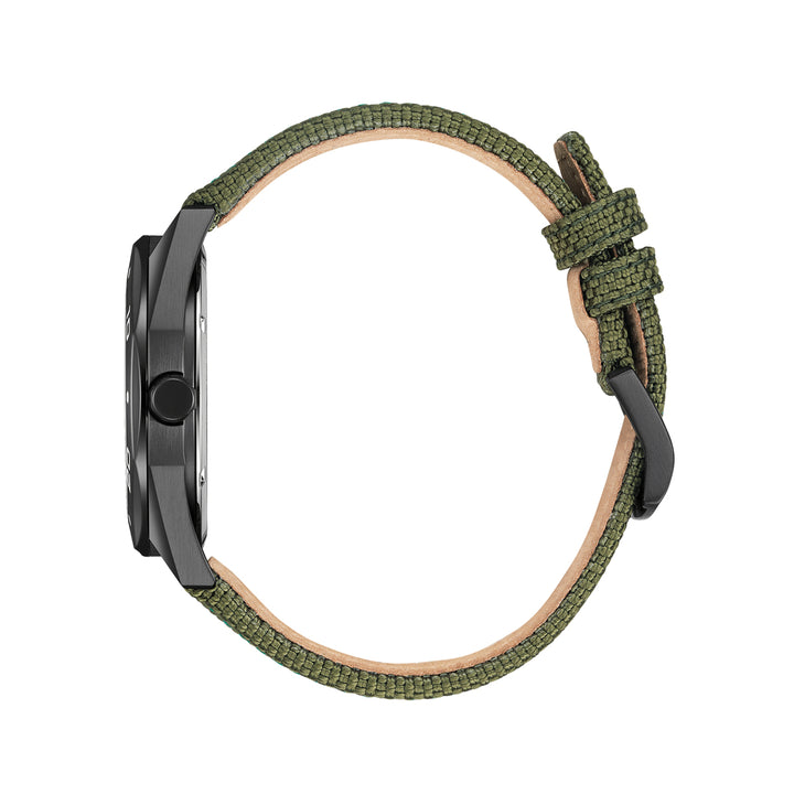 Enduring Precision in Olive and Black Contrast