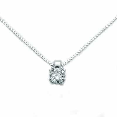 Timeless Radiance Diamond Pendant Necklace