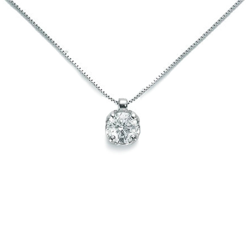 Timeless Solitaire Radiance Necklace