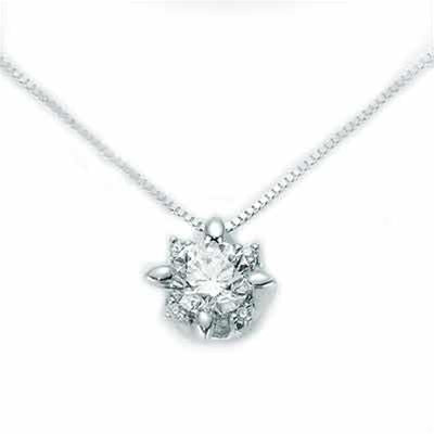Radiant Classic Diamond Pendant Necklace