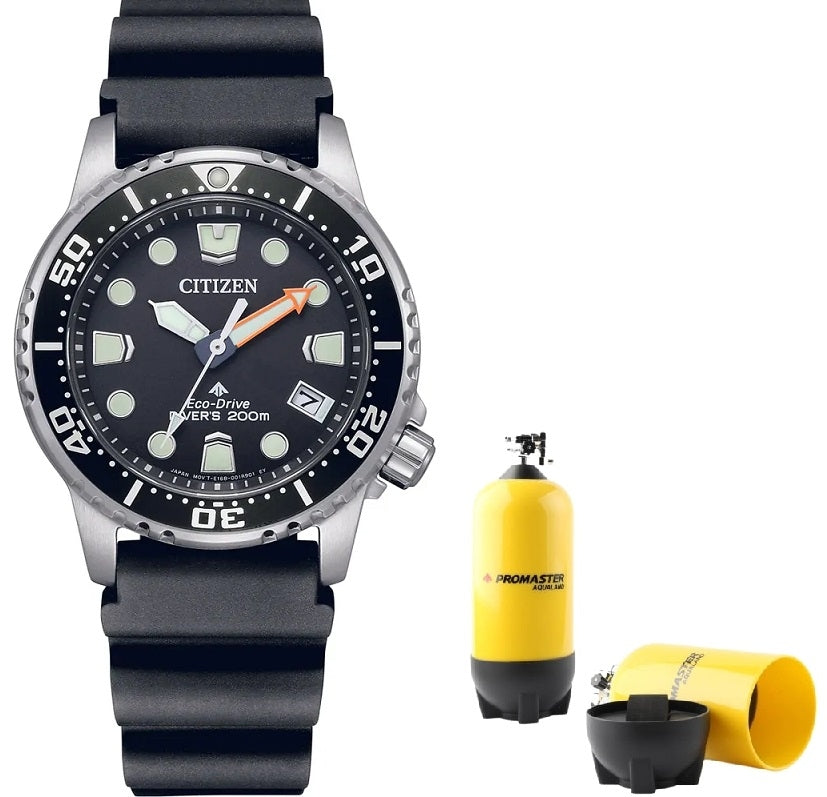 Precision Diver's Chronograph with Bold Orange Accents