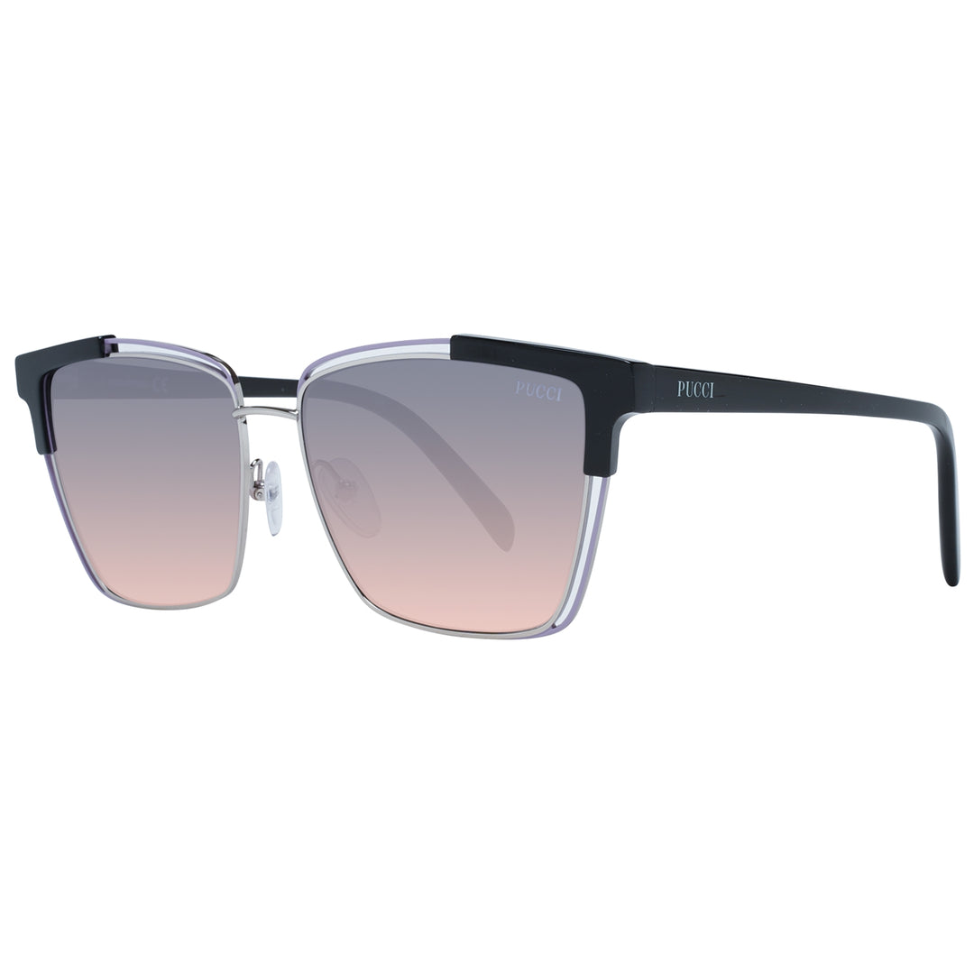 Gradient Elegance in Black Metal Frame