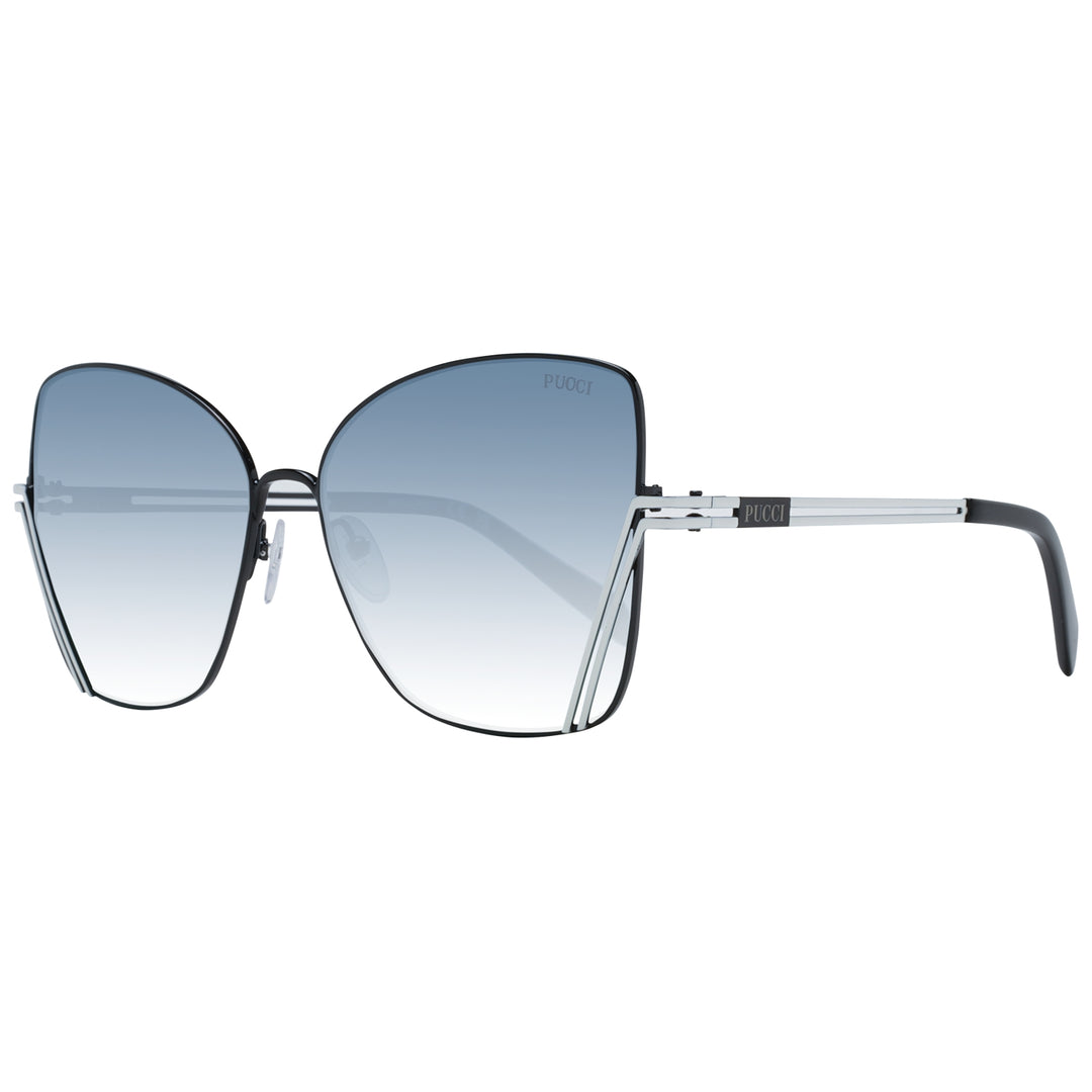 Sleek Black Frame with Gradient Blue Elegance
