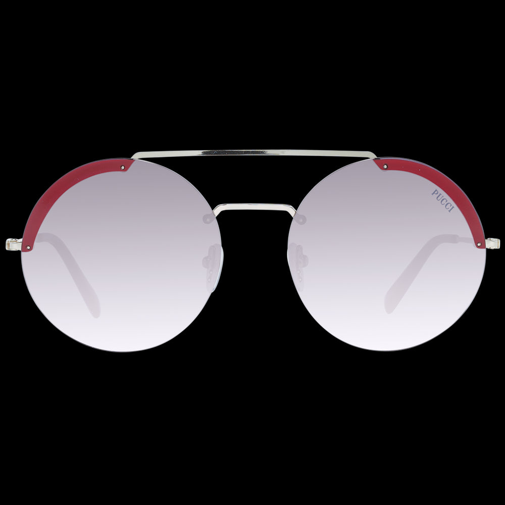 Sculpted Elegance in Silver and Red Accents
