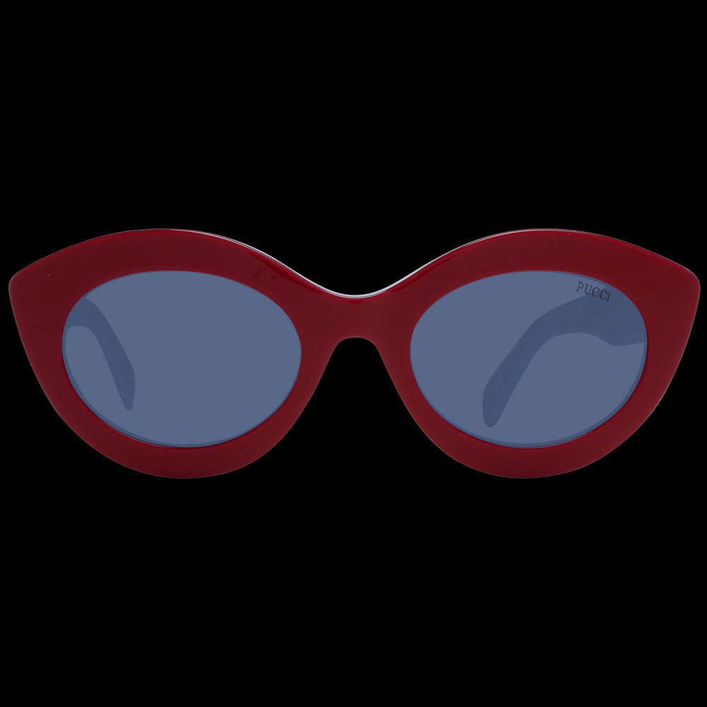 Vibrant Red & Blue Modern Elegance Sunglasses